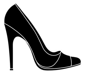  high heel shoes without background