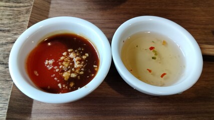 Fresh spring roll sauce, Vietnamese food