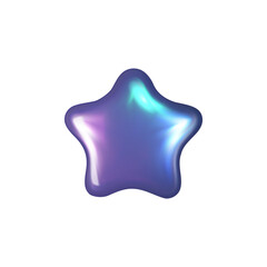 3d y2k Chrome holographic glossy element. Abstract shape chrome metal render. Y2K form shiny holo light. Vector illustration 3d render.