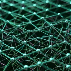 Obraz premium 3D rendering of the network connection structure. background for business events science background