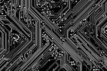 Circuit board pattern, full frame background