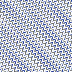 Seamless zig zag pattern background vector image