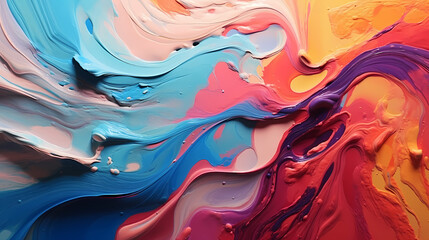Abstract paint ink, 3D texture background liquid paint background