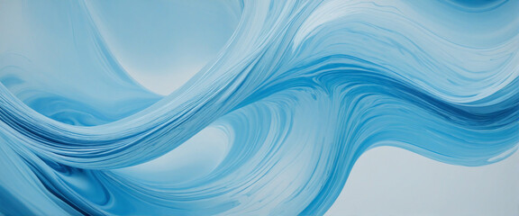 blue flow, blow expansion, blue membrane Abstract background. Edited AI.
