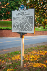 Capitol of the State of Franklin, in Greeneville, Tennessee