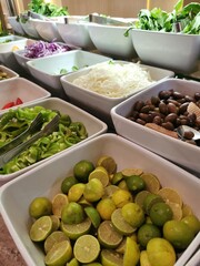 delicious vegetable salad from the egypt