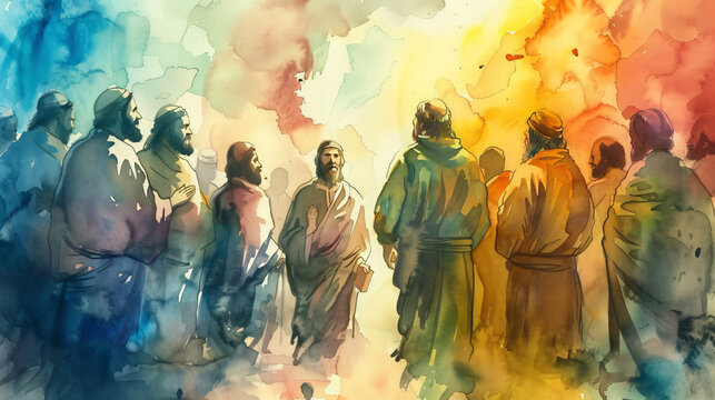The twelve chosen disciples