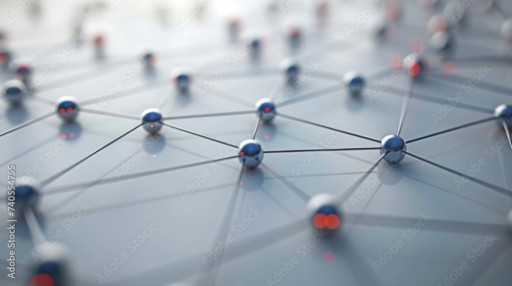 Poster mapping relationships: diagramming interconnected data points