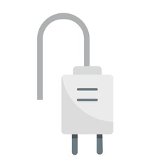 Charging line icon. Phone, smartphone, socket, cable, USB, adapter, power, battery, fast charging, wireless, Power Bank, Type-C. Vector line icon for business and advertising