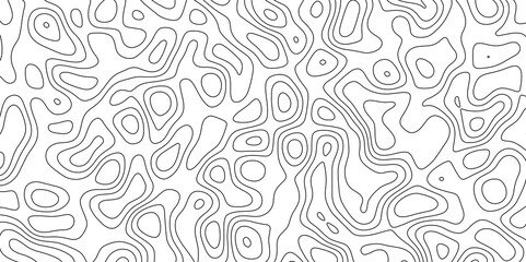 bstract white topography vector background. Topographic map. Geographic mountain relief. counter map wavy line paper textrue. grid curve line abstract vector illustration .