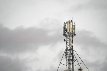 LTE 5G tower providing Communication and Connectivity