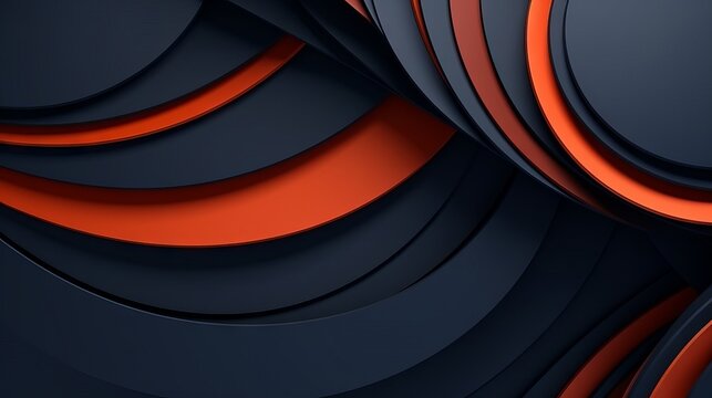 Dynamic geometric lines and rings: business template for wallpaper, banners, and more

