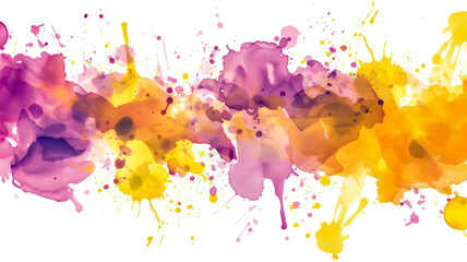 abstract paint ink splatter and splashes blob texture on white background