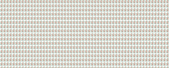 Colorful flower seamless pattern illustration. Flower and leaves abstract shape doodle art design for print, wallpaper, clothes, textile, clipart, wall art for home decoration. vector illustration