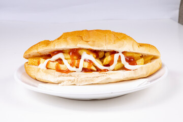 snack potatoes bread chips oil