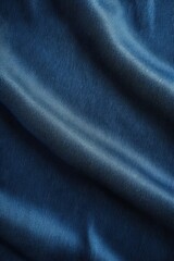 Obraz premium Close up of dark blue cloth, suitable for textile backgrounds