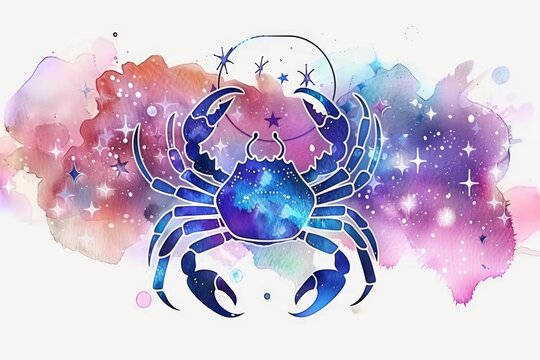 Blue taurus zodiac sign vector on white background, cosmic horoscope concept with mystical vibes.