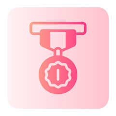 medal gradient icon