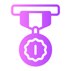 medal gradient icon