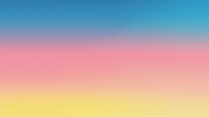 Obraz premium Blurred color gradient orange pink blue grainy color gradient background. Website background. Copy paste area for text