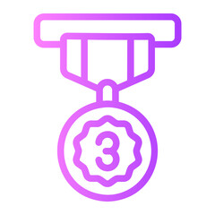 bronze gradient icon