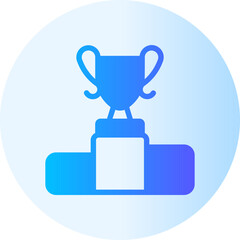podium gradient icon