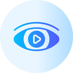 eye gradient icon
