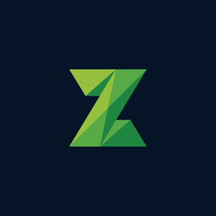 Initial Letter Z vector logo design template