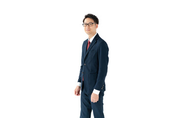 スーツ姿の男性ビジネスマン