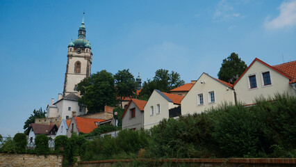 Fototapeta na wymiar The city of Melnik in the Czech Republic