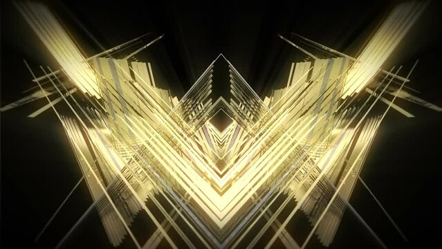 Pyrite Center Rays Motion Background