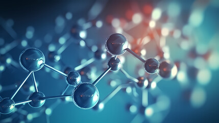 Molecular structure background