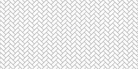 herringbone pattern - broken twill weave. white seamless patter for kitchen backsplash, bathroom wall, shower. ceramic herringbone vector texture