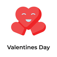 Premium icon of valentines day, editable vector design