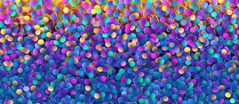 colorful confetti background