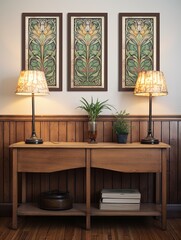 Timeless Patterns: Vintage-Inspired Art Nouveau Prints for Rustic Farmhouse Wall Decor