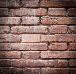 Old Red brick wall texture. Background are texture