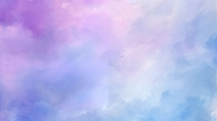 Abstract Watercolor Gradient Background with Purple and Blue Hues