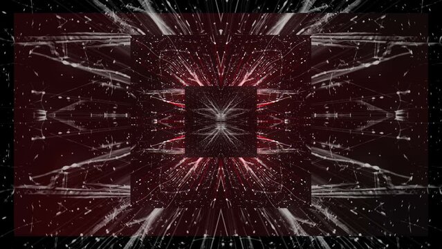 Garnet Red and Black Abstract Background Texture Loop