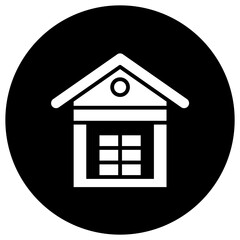 Warehouse Vector Icon Design Illustration