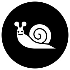 Snail Vector Icon Design Illustration
