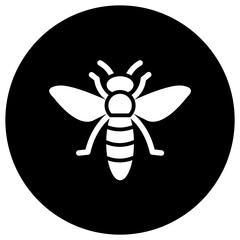 Bee Vector Icon Design Illustration