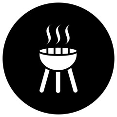 Barbecue Vector Icon Design Illustration