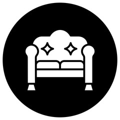 Sofa Vector Icon Design Illustration