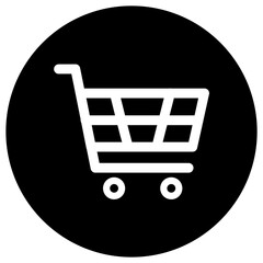 Shopping cart Vector Icon Design Illustration