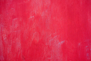 Pink Painting on Old Wooden Wall Background.