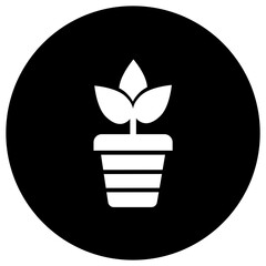Plant Vector Icon Design Illustration