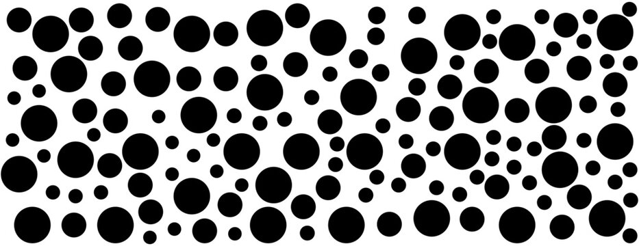 Black Bubbles soda seamless pattern. white color soap texture.