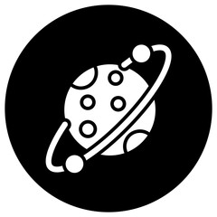 Orbit Vector Icon Design Illustration