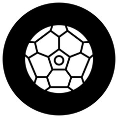 Obraz premium Football Vector Icon Design Illustration